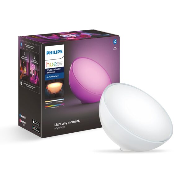 Philips Hue Go White and Colour Portable Bluetooth Light