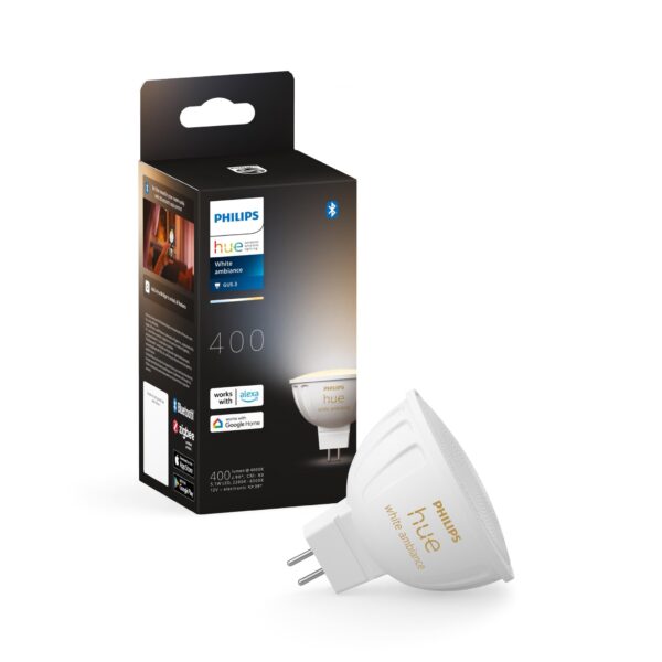 Philips Hue White Ambience MR16 Bluetooth Bulb